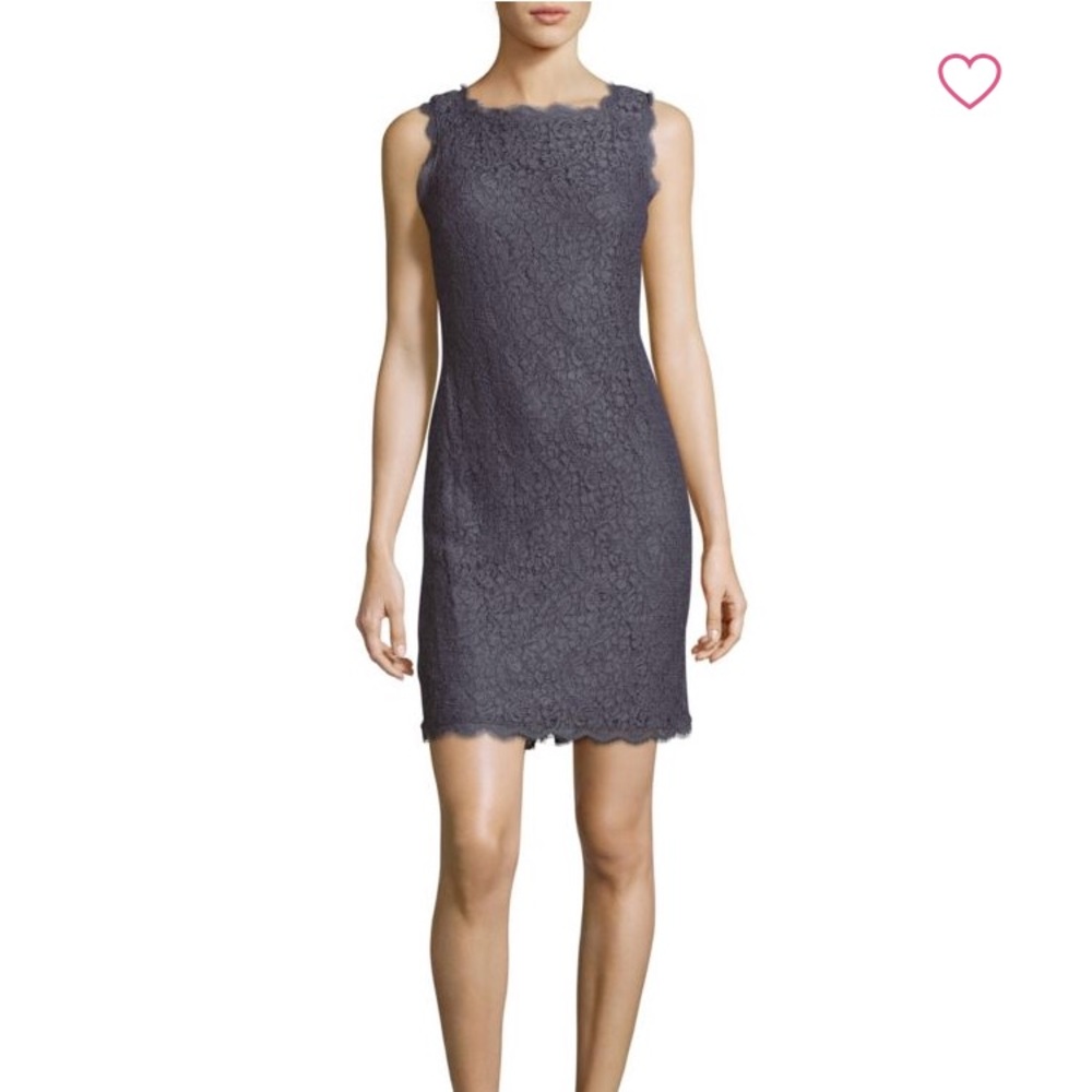 Size 6 Adrianna Papell sleeveless lace dress